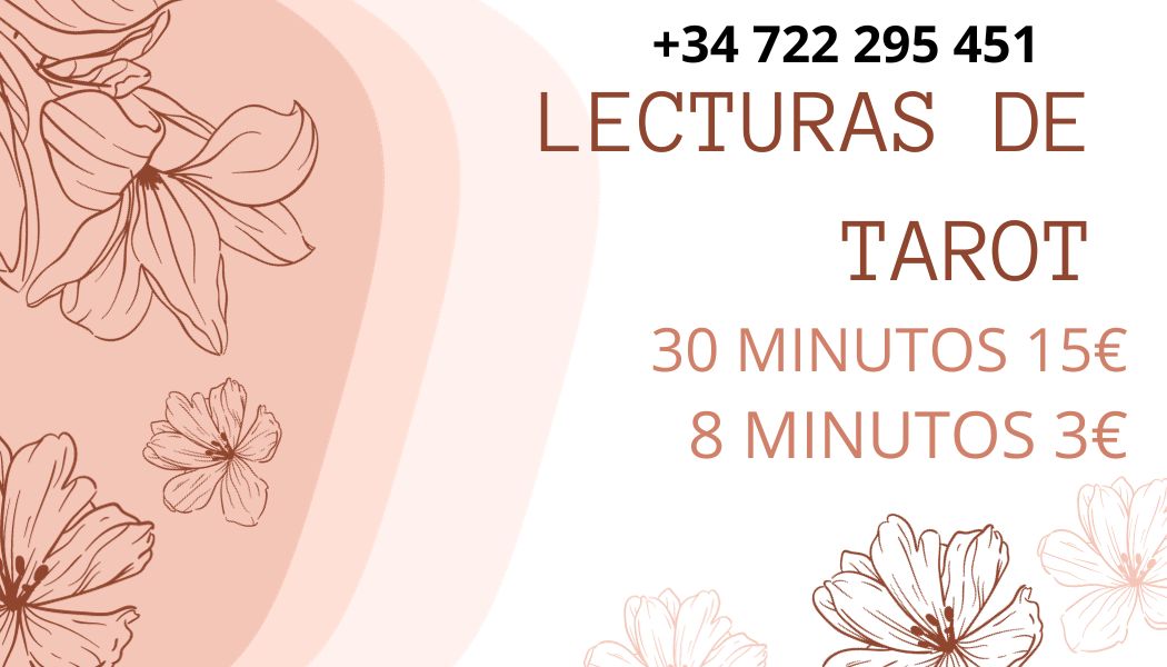30 MINUTOS 15 EUROS TAROT Y VIDENCIA