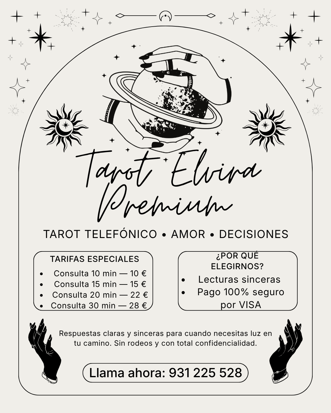 Tarot Elvira: Claridad en el Amor